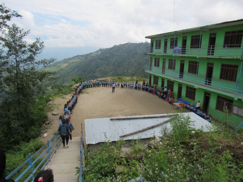 Improvements to rural school in Nepal