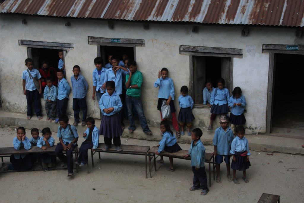 Improvements to rural school in Nepal