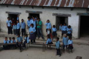 PachaKanya School before we started work