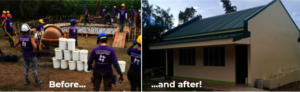 The new canteen building at Dadda Elementary