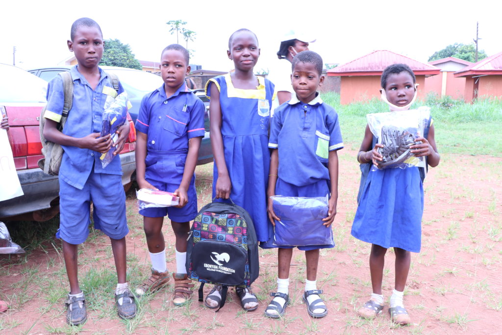 Provide 150 kids School Supplies in Benin City, NG