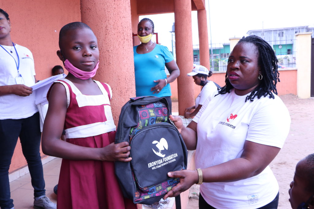 Provide 150 kids School Supplies in Benin City, NG