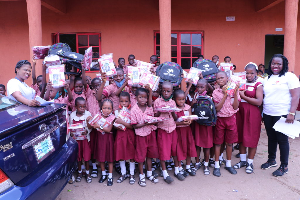 Provide 150 kids School Supplies in Benin City, NG