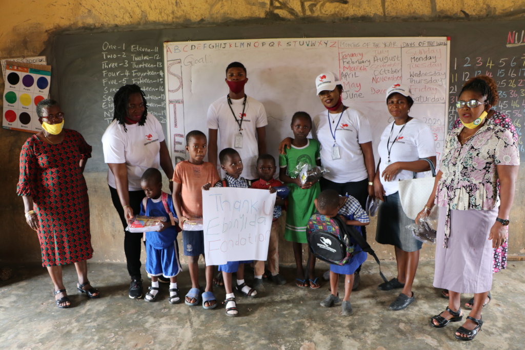 Provide 150 kids School Supplies in Benin City, NG