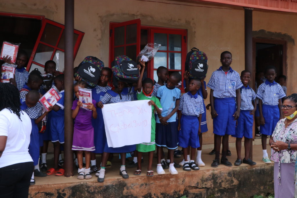Provide 150 kids School Supplies in Benin City, NG