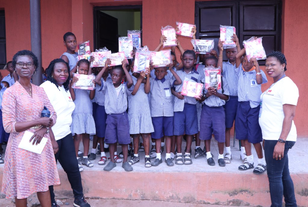 Provide 150 kids School Supplies in Benin City, NG