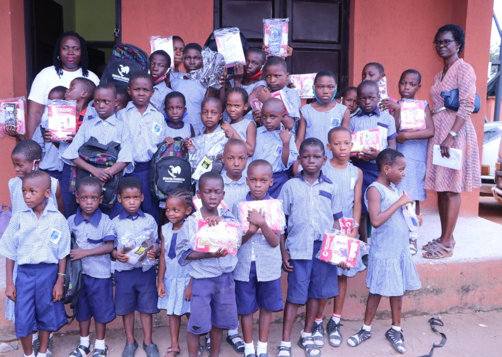 Provide 150 kids School Supplies in Benin City, NG