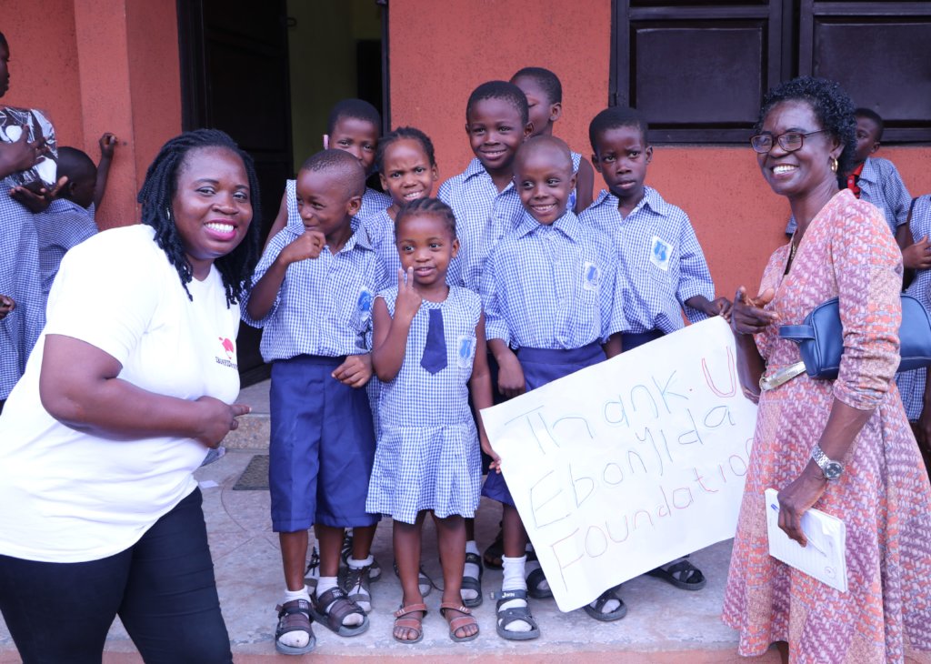 Provide 150 kids School Supplies in Benin City, NG