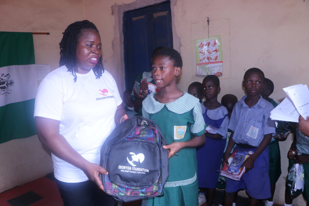 Provide 150 kids School Supplies in Benin City, NG