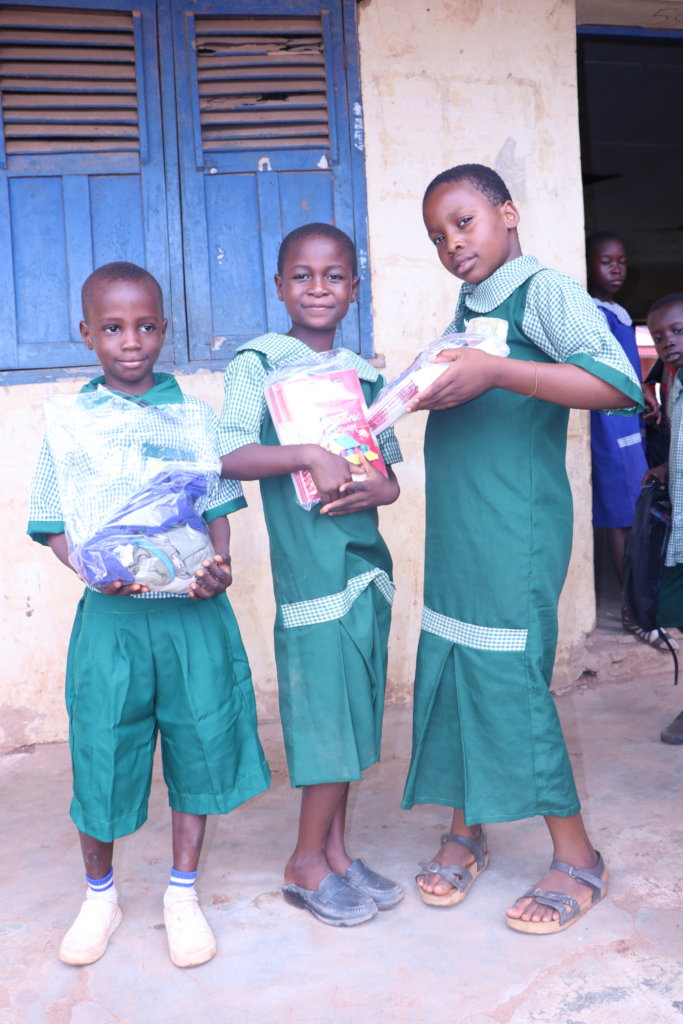 Provide 150 kids School Supplies in Benin City, NG
