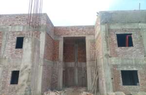 Progress of Brick & Masonry Work of  4 Residences