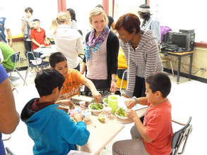 McFarland MS Makes Healthy Broccoli Alfredo Pasta