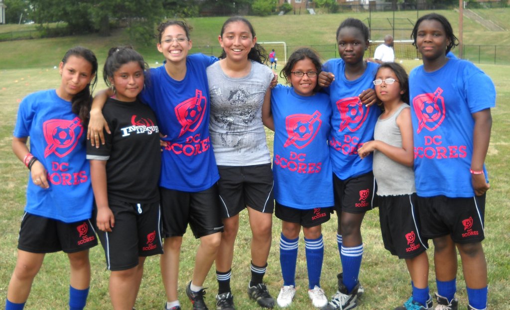Making new friends at camp