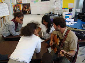 Writing a song with The Great Unknown