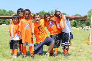 Orr Elementary Boys Take a Break