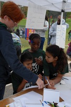 Students Writing Haikus At The 826 DC Table