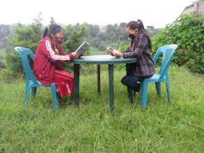 Books in the hands of children despite COVID-19