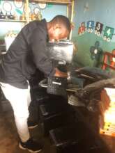 school's first computer lab