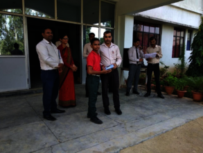 Prize disturbution for Quiz winners