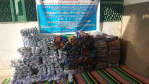 Shoes and clothes for 204 women in El Geneina