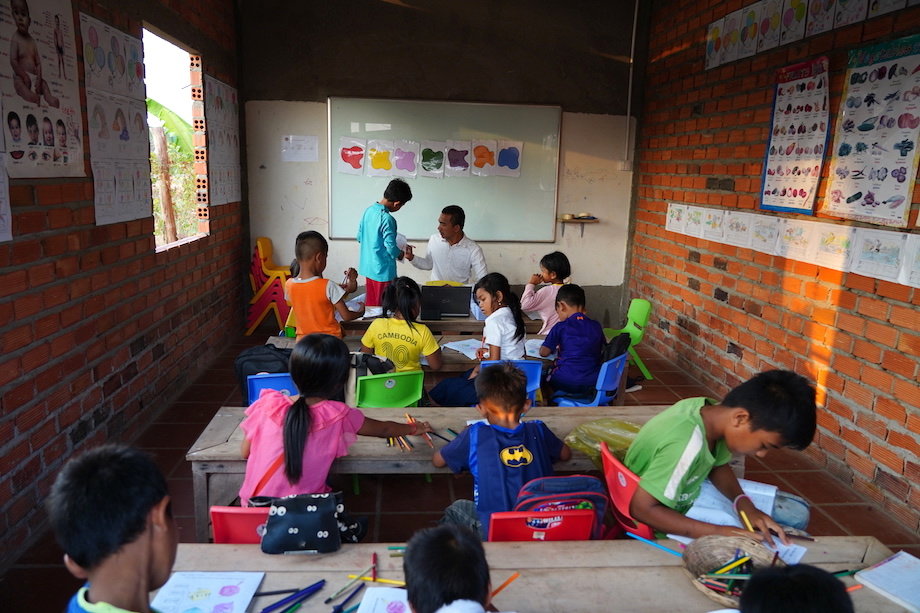 Empowering Cambodian children with language