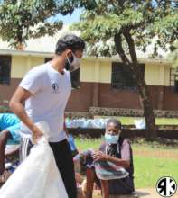 Our Co-Founder Mohit Kotak in action on the ground