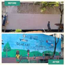 Mural at Central Primary