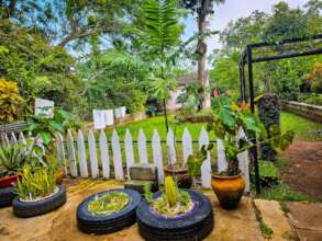 Backyard of the RKF garden