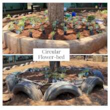 Circular Flower Beds