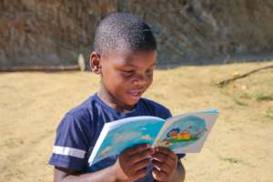 Child reading Book Dash book