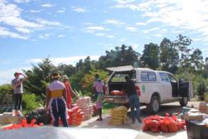 Food Parcel Preparations at Thanda Community