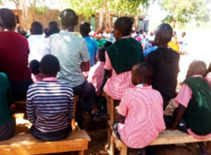 Community Sensitisation Meeting in Progress