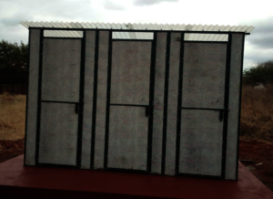 Toilets installed