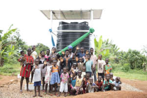 The Project Maji solar-powered water kiosk