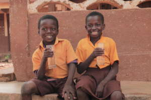 Access to clean water means more time for school!