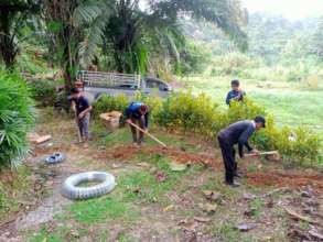 The Work Is Underway!