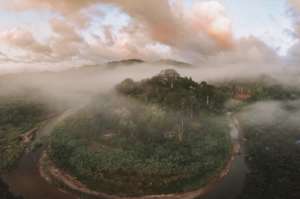 Mount Neverrest TCDF Drone View