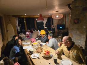 Group working at our centre now powered by Solar