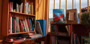 Our books are waiting for the children to  return