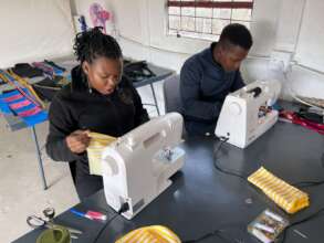 Meet Carnation who does our sewing