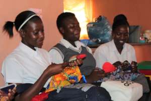Reusable pads allow young women dignity in school