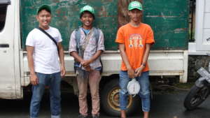 The Team - Nando, Arif, Vino