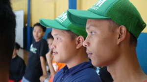 Education session with Yayasan Putra Nusa