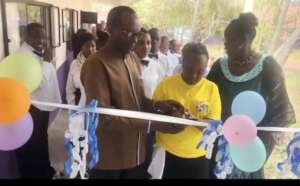 Opening the Adult Program Centre, APC