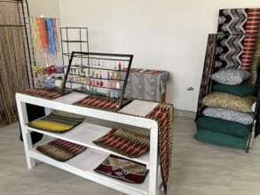 Spacious display shop