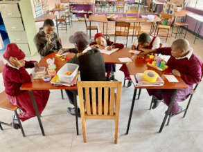 Students and teacher in class