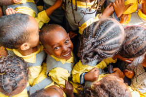 At a school in Addis Ababa, Ethiopia [pre-COVID]