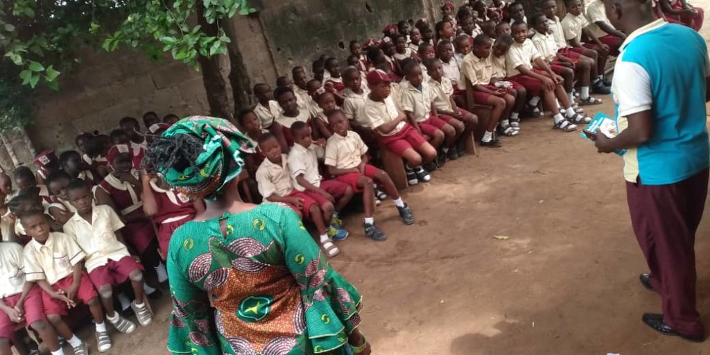 TAKING LEARNERS FROM UNDER THE TREE IN NIGERIA