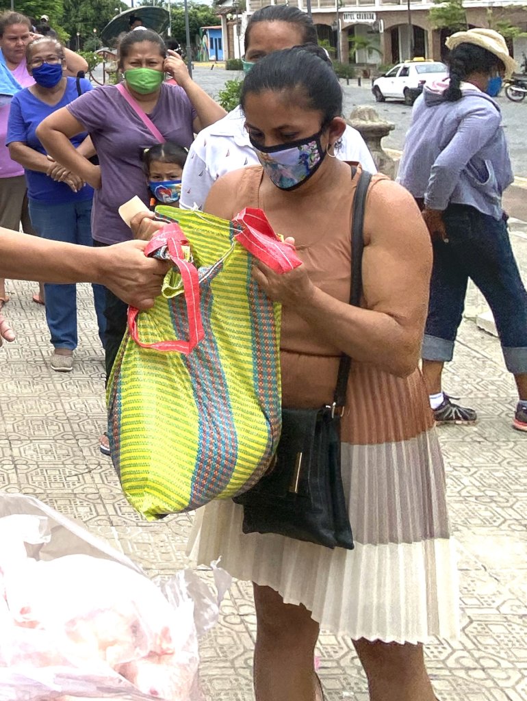 Relief & Training:100 unemployed Nicaraguan Women.