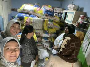 AAI provides relief foods to school safe rooms
